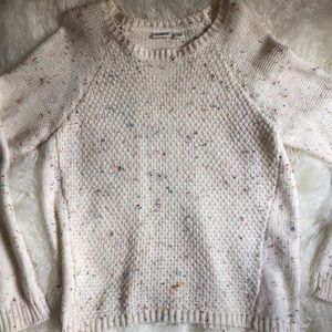 Rainbow Confetti Speckle Sweater Cato Large